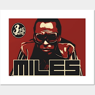 310BrandLA Mile Davis Poster Posters and Art